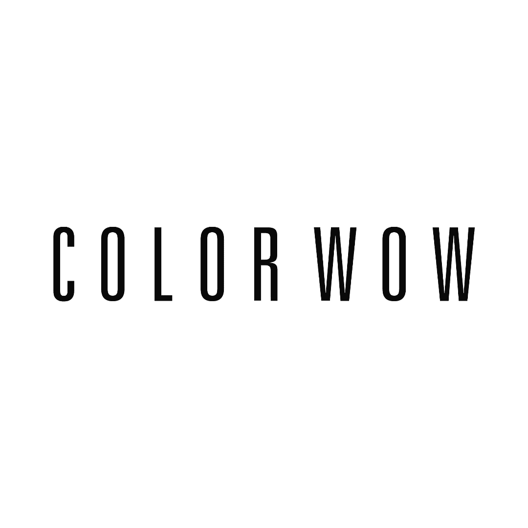 Color Wow logo in bold black text on white background.