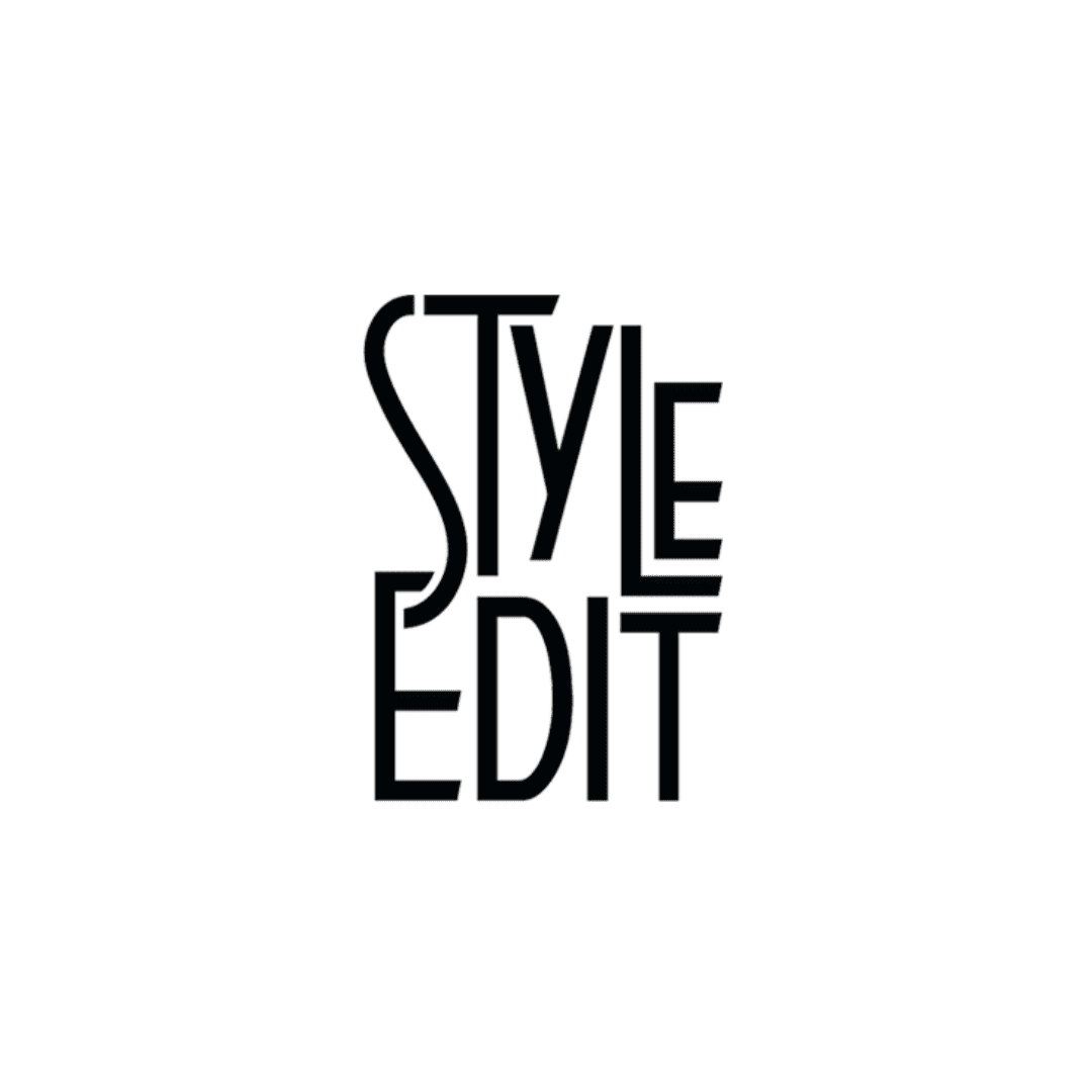 Stylish "STYLE EDIT" logo with bold, modern typography on a solid background.